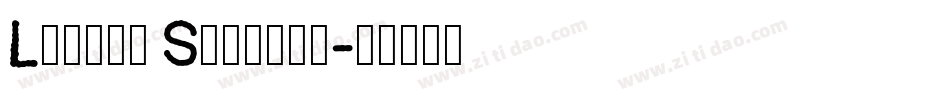 Little Snorlax字体转换